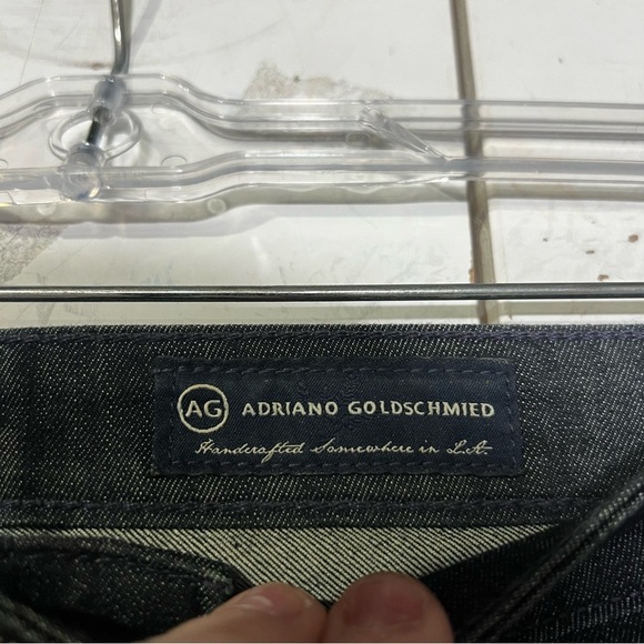 Adriano Goldschmied The Legging Super Skinny Fit Black Size 29 Jegging Distress - Picture 7 of 11